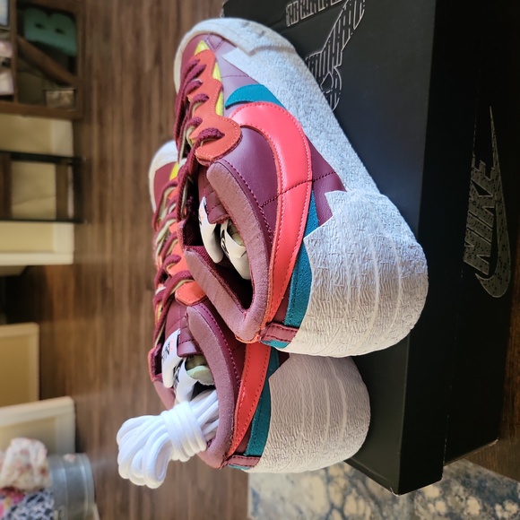 Nike blazer Sacai Kaws Red - Picture 3 of 5